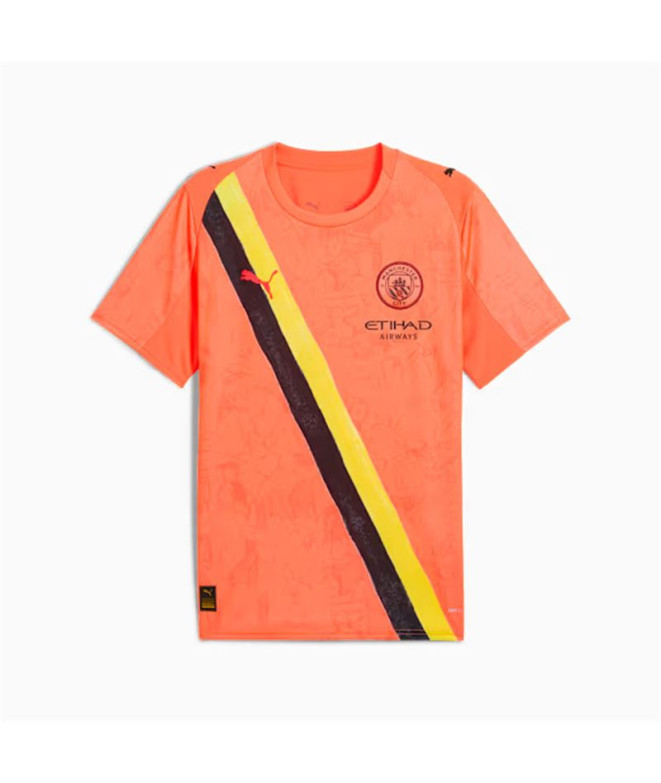 Camiseta de Futebol Puma Kidsuper Manchester City Homem Laranja