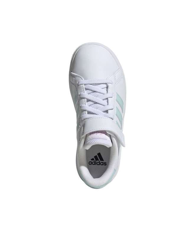 Sapatilhas adidas Grand Court 2.0 Infantil Branco