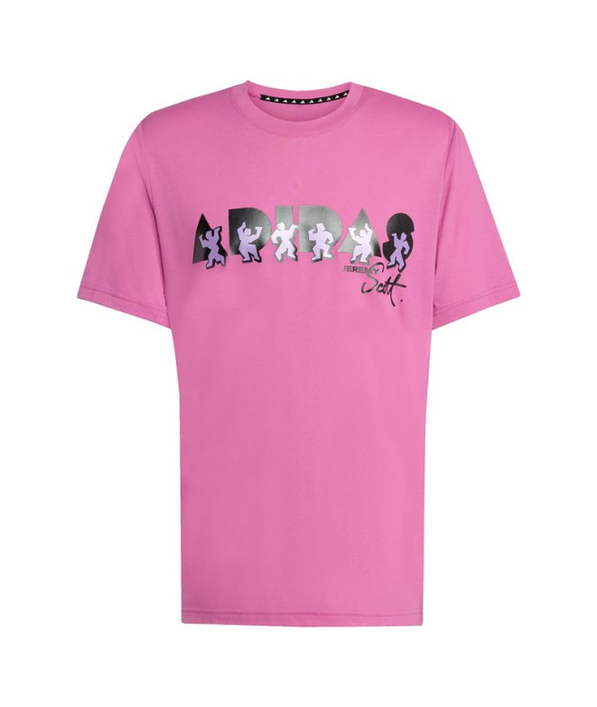 Camiseta de Fitness adidas Js T-Shirt Homem Azul