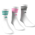Chaussettes adidas 3 Bandas C Spw Crw 3P Enfant Blanc / Azcepu / Rosluc / Noir