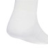 Meias adidas 3 Bandas C Spw Crw 3P Infantil Branco / Azcepu / Rosluc / Preto