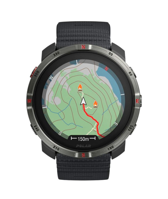 Relógio Polar Grit X2 Preto
