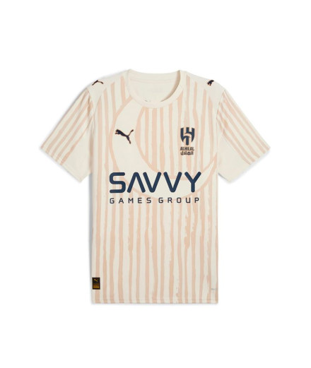 Camiseta de Futebol Puma Kidsuper Alhilal Homem Bege