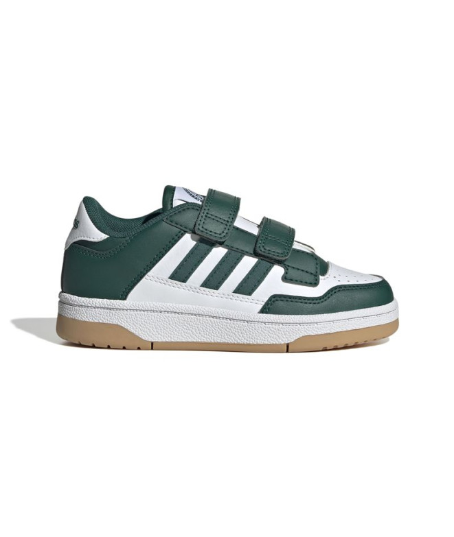 Bottes de Basket-ball adidas Rapid Court Cf C Enfant Vert
