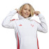 Moletom de Futebol adidas Messi Hoody Infantil Branco