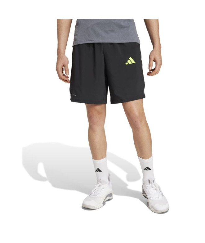 Calça de Fitness adidas Tech App Short Homem Preto