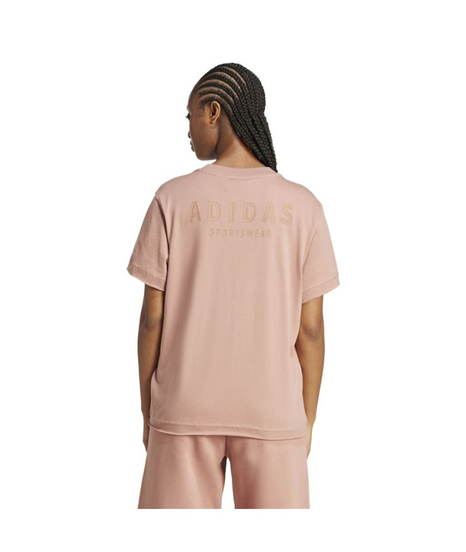 Camiseta adidas All Szn G Mulher Rosa