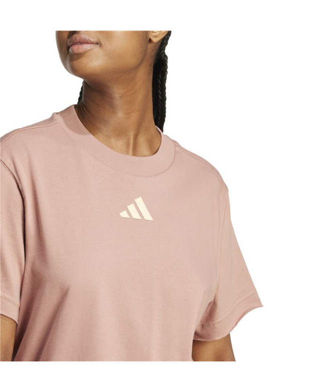 Camiseta adidas All Szn G Mulher Rosa