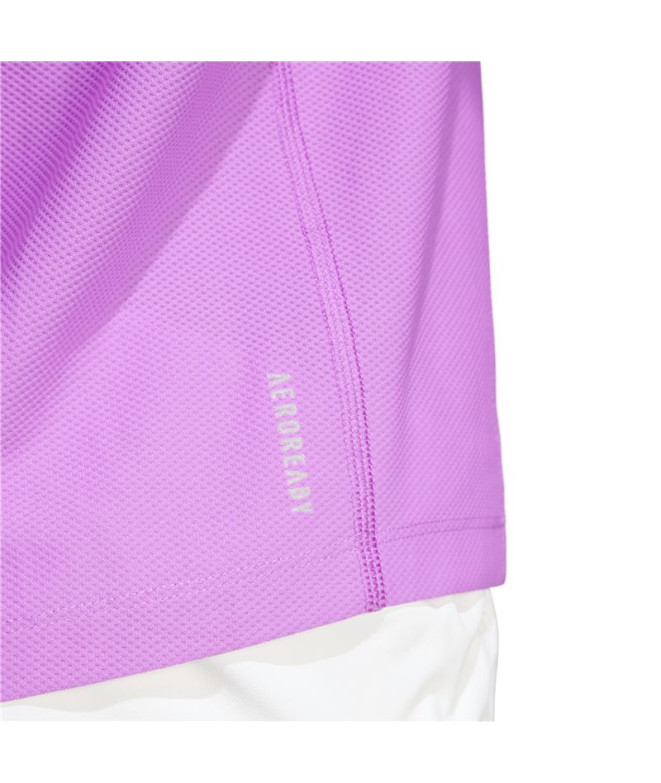 Camiseta de Running adidas Own the Run Mulher Roxo