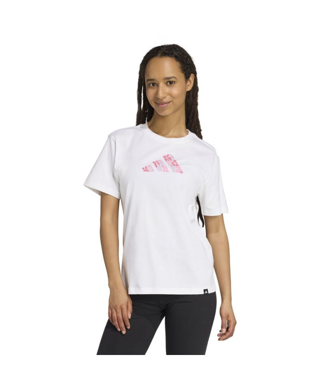 T-shirt adidas Softs 1 Femme Blanc