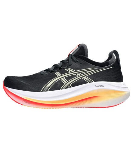 Chaussures de running ASICS Gel-Nimbus 27 Homme Noir/Khaki 2
