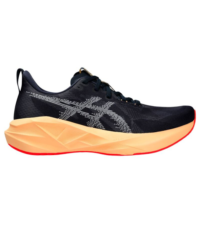 Sapatilhas de running ASICS Novablast 5 Homem Azul Escuro/Laranja