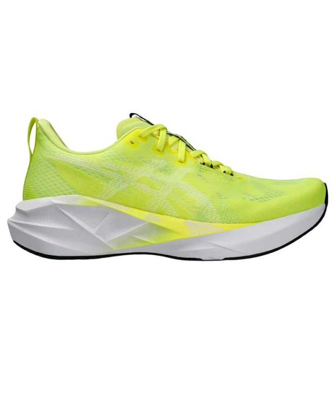 Chaussures de running ASICS Novablast 5 Homme Jaune/Blanc