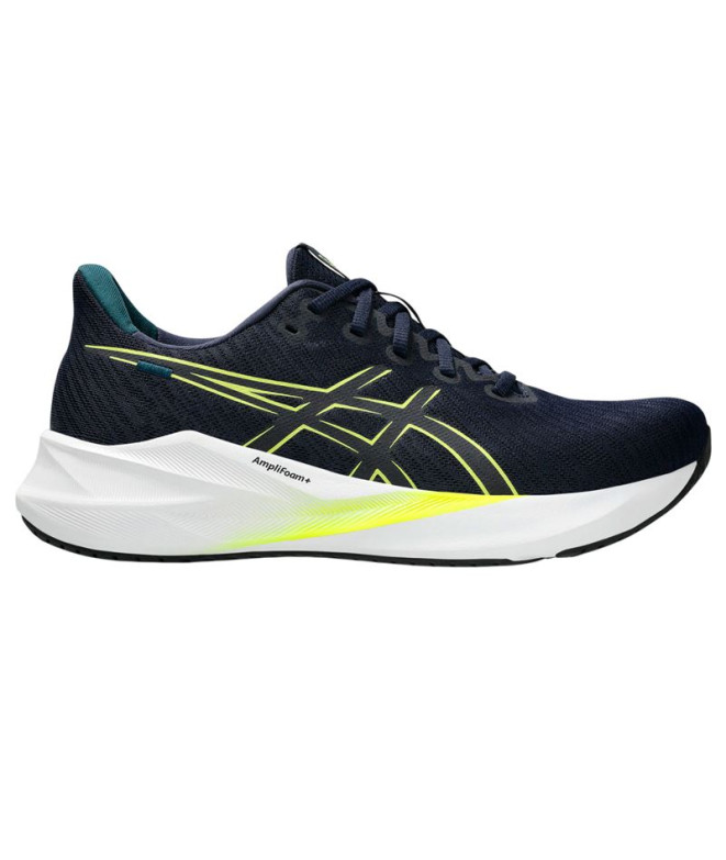 Sapatilhas de running ASICS Versablast 4 Homem Azul Escuro/Citron
