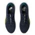 Chaussures de running ASICS Versablast 4 Homme Bleu Foncé/Citron