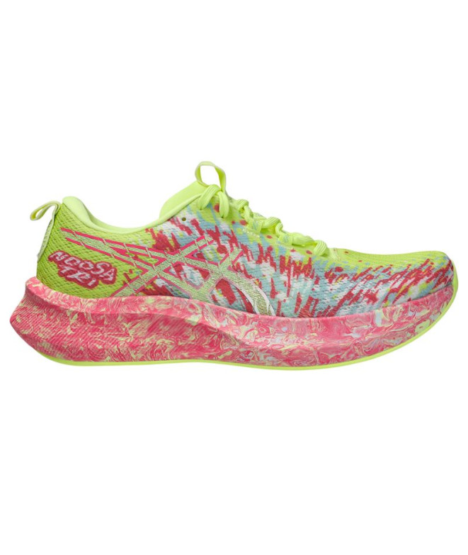 Chaussures de running ASICS Noosa Tri 16 Femme Jaune/Rose