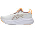 Sapatilhas de running ASICS Gel-Nimbus 27 Mulher Branco/Laranja
