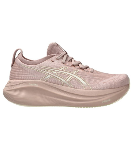 Sapatilhas de running ASICS Gel-Nimbus 27 Mulher Rosa/Beige