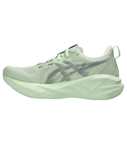 Chaussures de running ASICS Novablast 5 Femme Vert/Bleu 2
