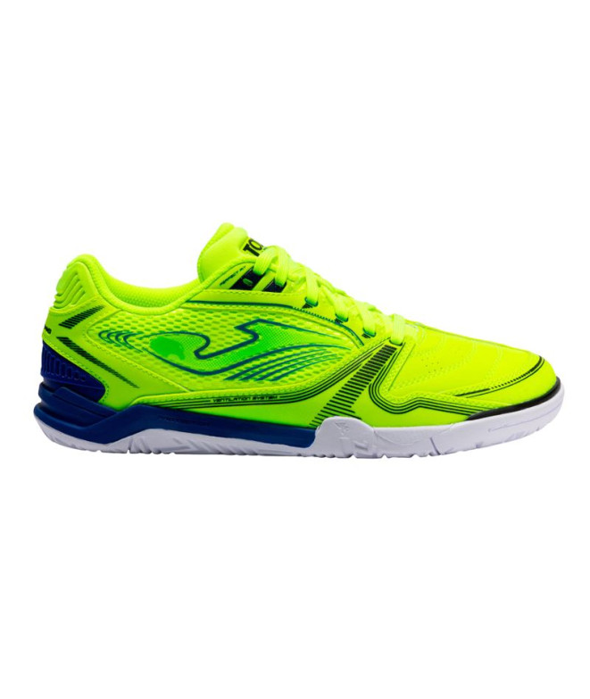 Sapatilhas de futebol de salão Joma Dribling 2509 Amarelo Fluorescente Indoor Homem