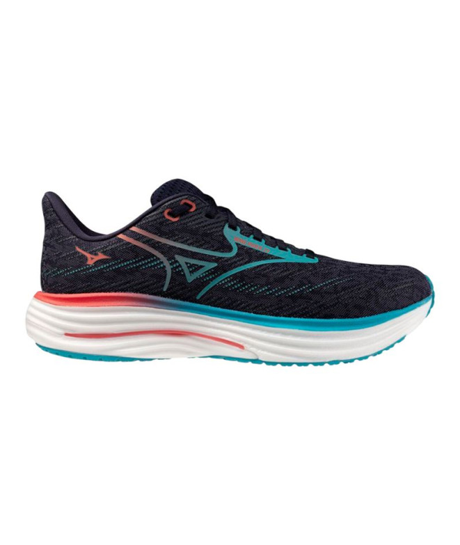 Sapatilhas de running Mizuno Wave Rider 29 Homem Preto/Azul