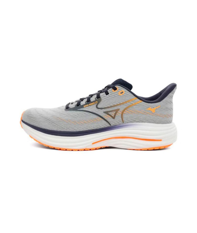 Sapatilhas de running Mizuno Wave Rider 29 Homem Cinza