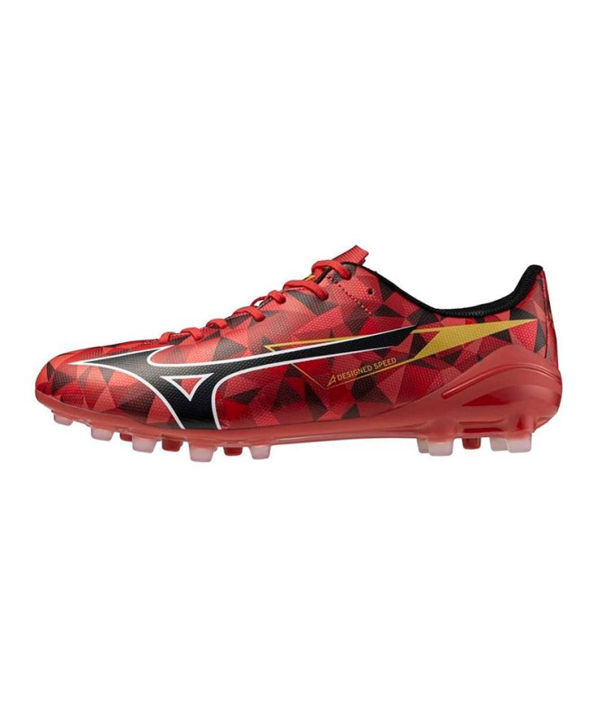 Botas de Futebol Mizuno II Select Ag Vermelho
