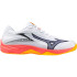 Bottes de Volley-ball Mizuno Thunder Blade Z Blanc/Corail/Citron
