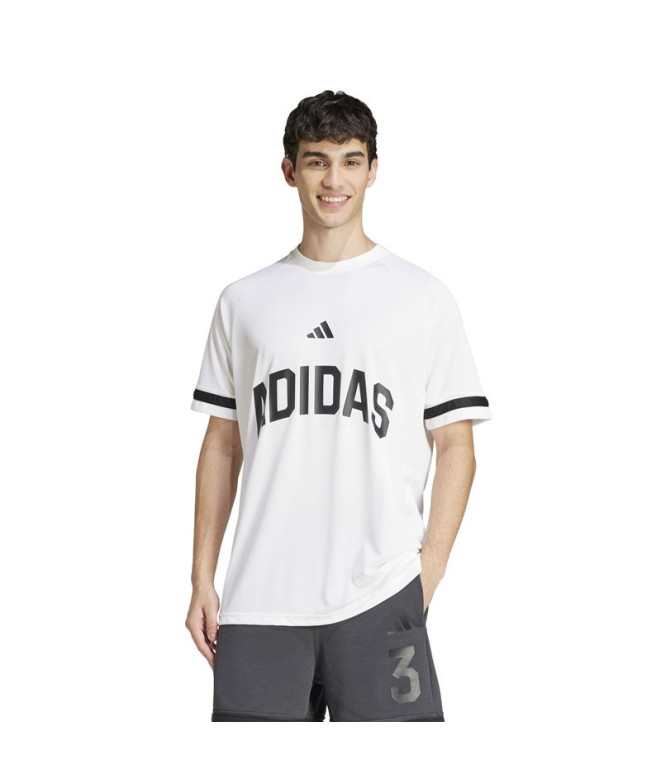 Camiseta adidas Us Sport Hombre Blanco