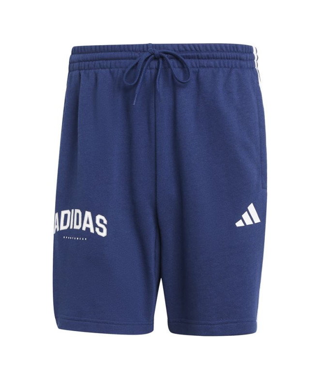 Pantalons adidas 3Bandas Sho Homme Bleu Foncé