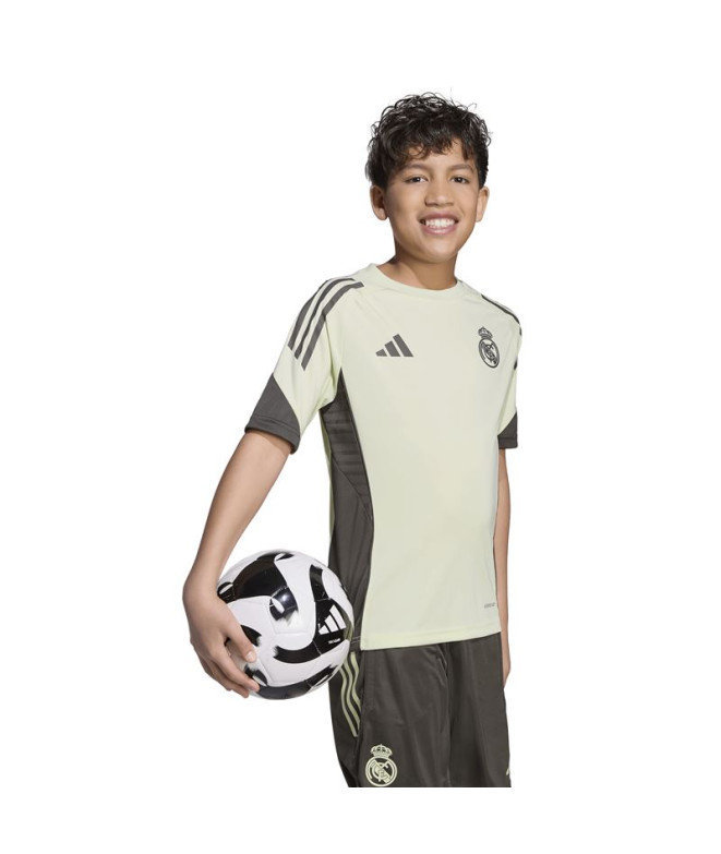 PREVENDA Camiseta de Futebol adidas Real Madrid Tr Infantil Amarelo