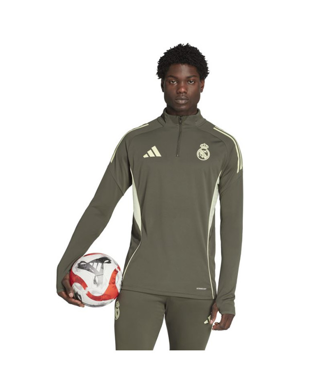 Sweat de Football adidas Real Madrid Tr Homme Gris