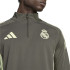 Sudadera de Fútbol adidas Real Madrid Tr Hombre Gris