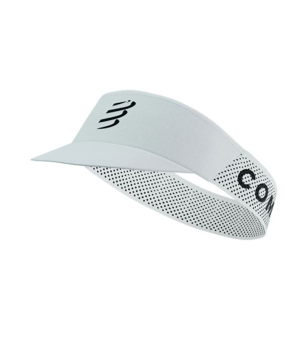 Visière de Running Compressport Pro Racing Visor Blanc Visière de Running Compressport Pro Racing Visor Blanc
