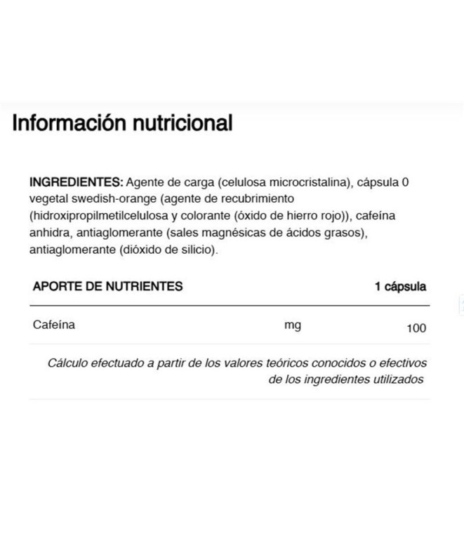 Cápsulas 226ERS Caffeine Express 100mg 100...