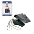 Apito Naysir N-1B ABS com cadeia, Capa e Blister Preto