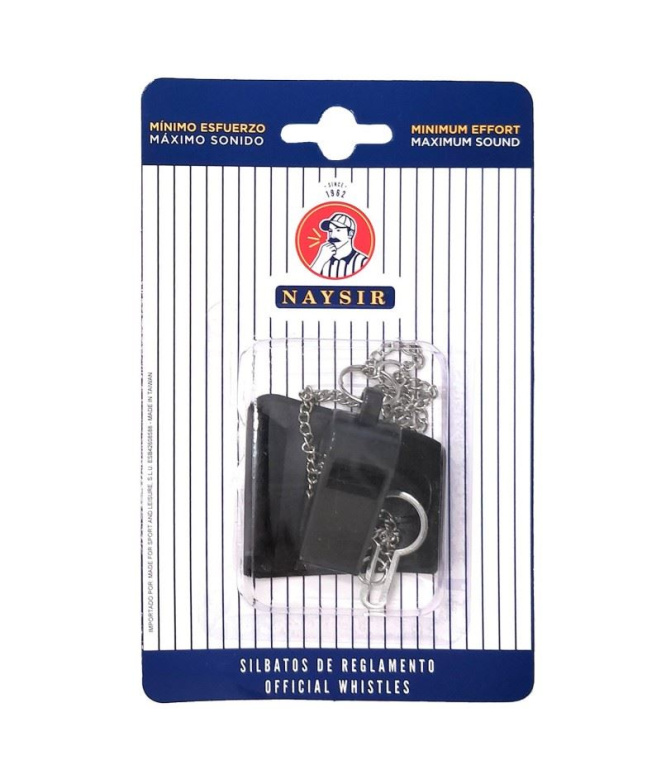 Sifflet Naysir N-1B ABS avec chaîne, Étui et...