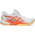 Chaussures de Handball ASICS Powerbreak Ff Femme Blanc/Corail