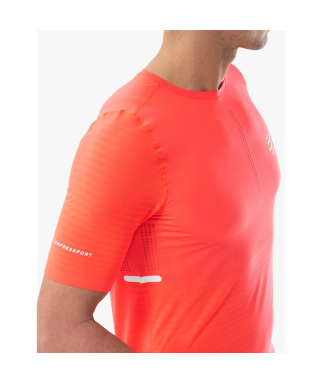 T-shirt de Running Compressport Pro Racing Ss...