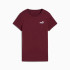 Camiseta Puma Essentials Small No. 1 Logo Mulher Granate