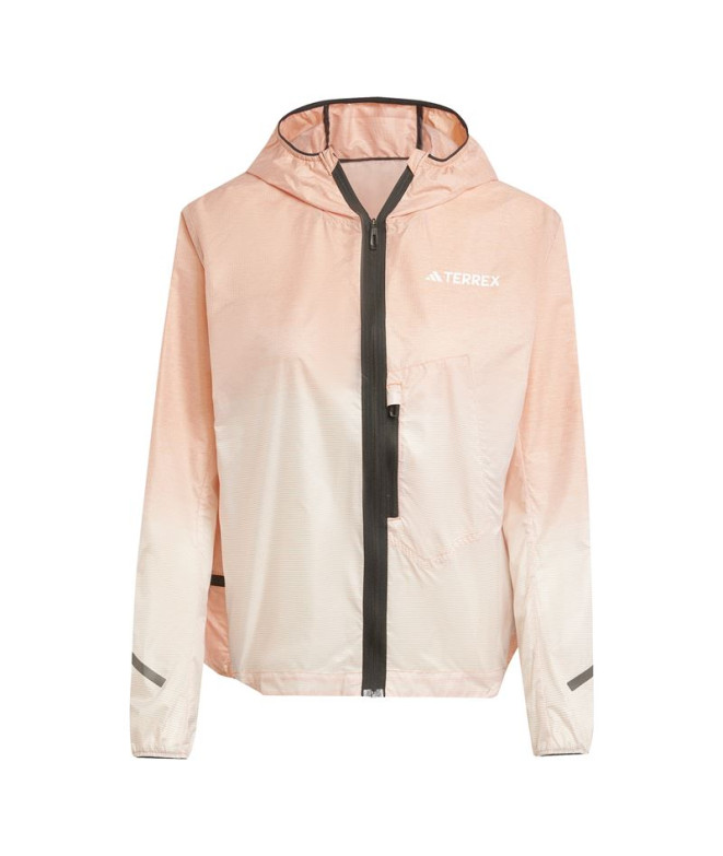 Cortavientos de Trail adidas Xpr Light Ww Mujer Naranja