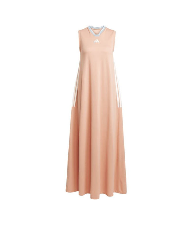 Vestido adidas Tiro Q2 Dre Mujer Rubamb/Blanco