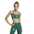 Sujetador Sportif de Fitness adidas Pwim Heritage Femme Vert Foncé