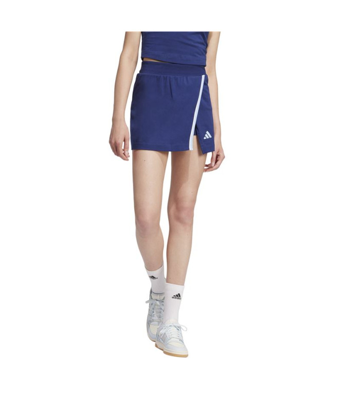 Pantalons adidas Cb Skort Femme Bleu Foncé