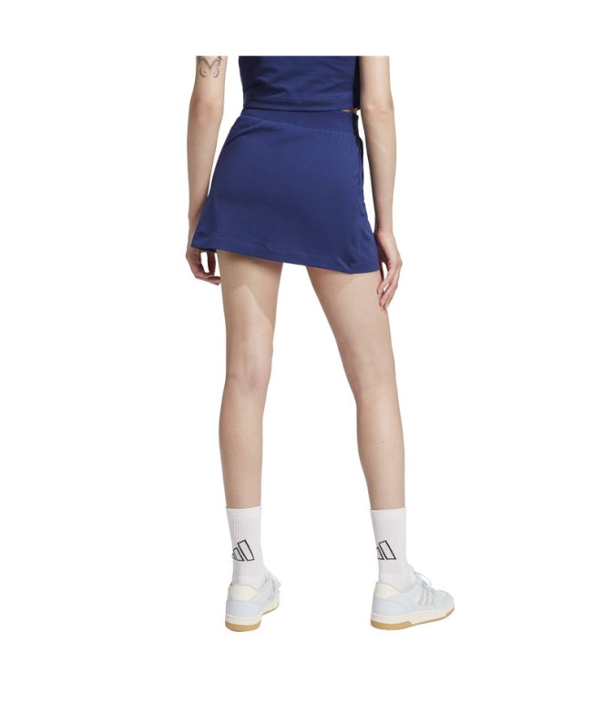 Pantalons adidas Cb Skort Femme Bleu Foncé