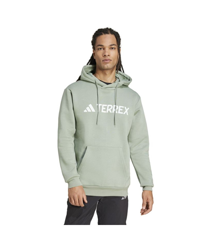 Moletom de Montanha adidas Mt Logo Hd Homem Verde