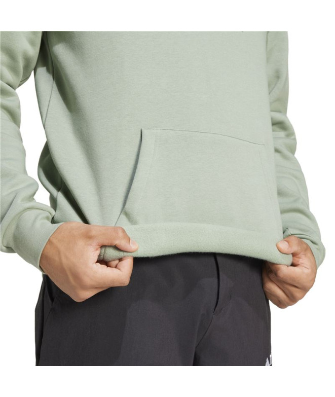 Sweat de Montagne adidas Mt Logo Hd Homme Vert
