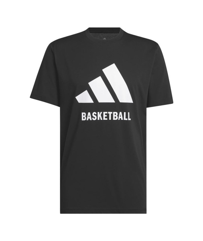 Camiseta de Baloncesto adidas Bb Category Hombre Negro