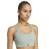Sutiã esportivo de Fitness adidas Tlrdim Hs Mulher Verde