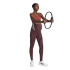 Malhas de Fitness adidas Opt Ess Mat 1/1 Mulher Rubaur/Branco
